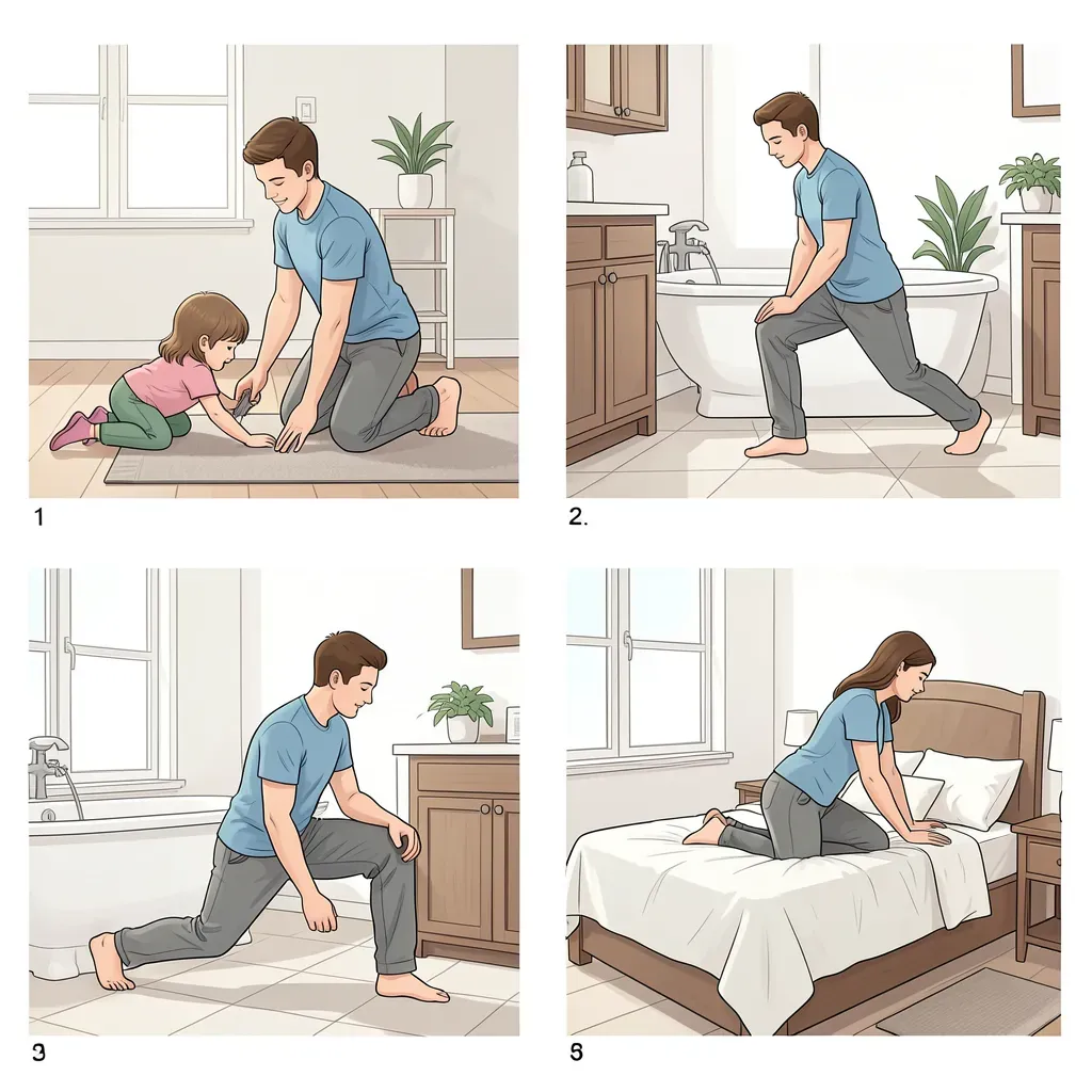 The Lunge for Daily Tasks