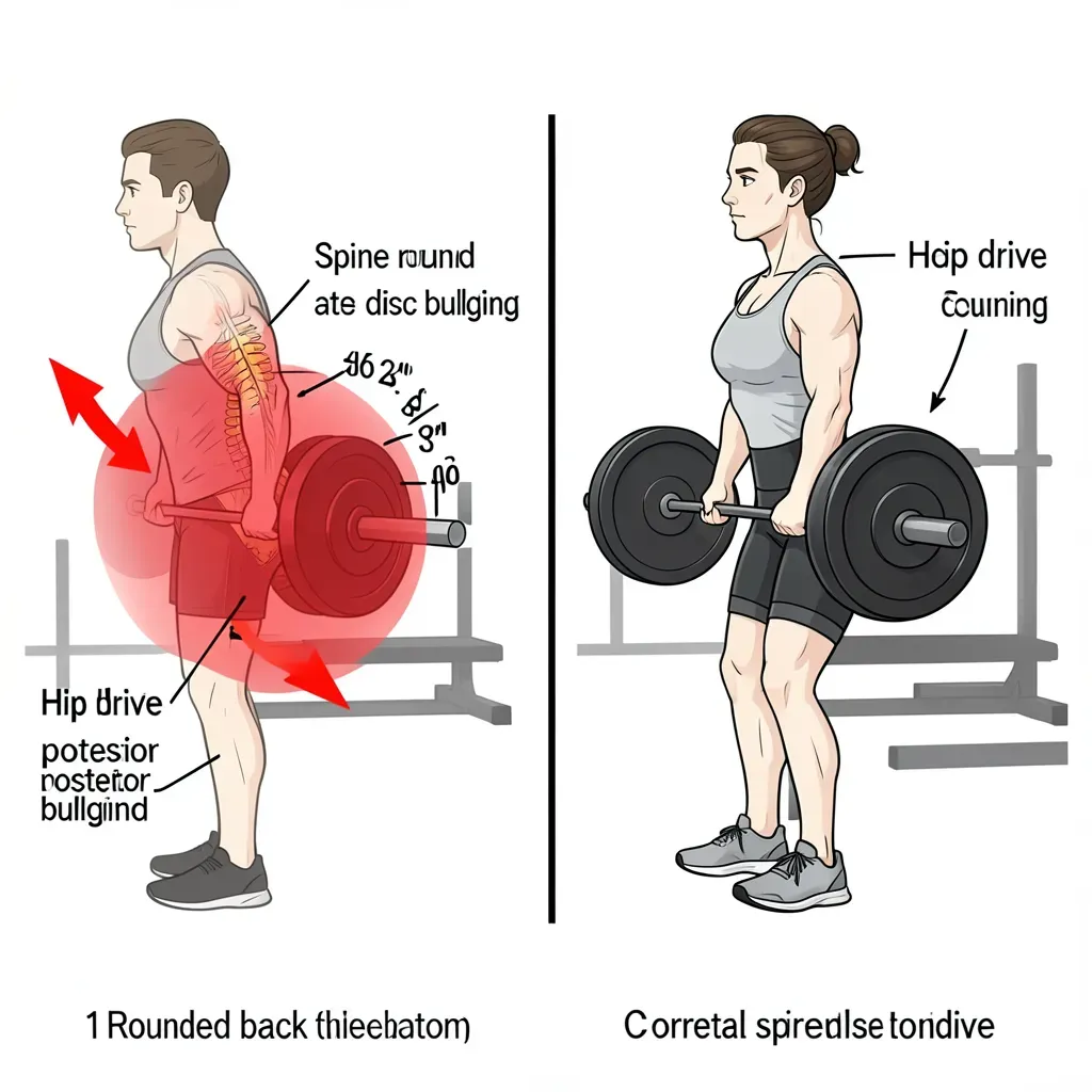 Deadlift: Spine Neutral vs. Rounded