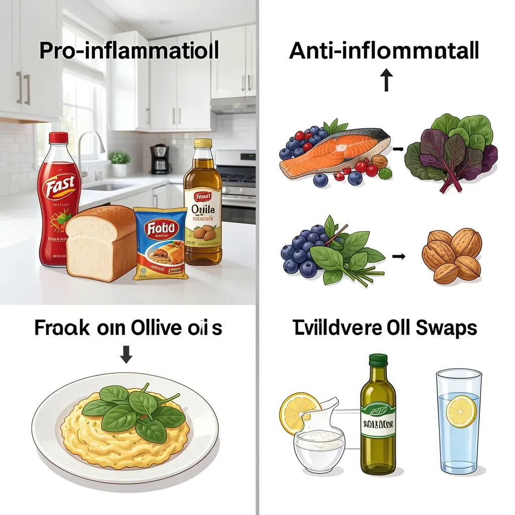 Anti-Inflammatory vs Pro-Inflammatory Foods