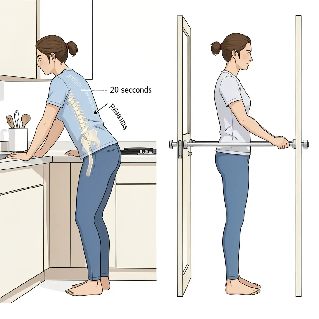 Standing Hip Hinge Decompression