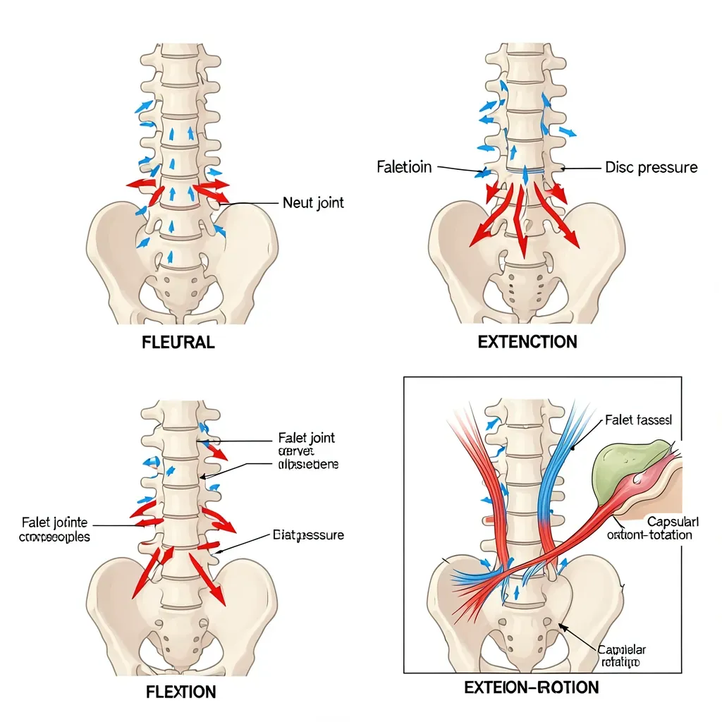 Facet Joint Loading in Extension vs. Flexion