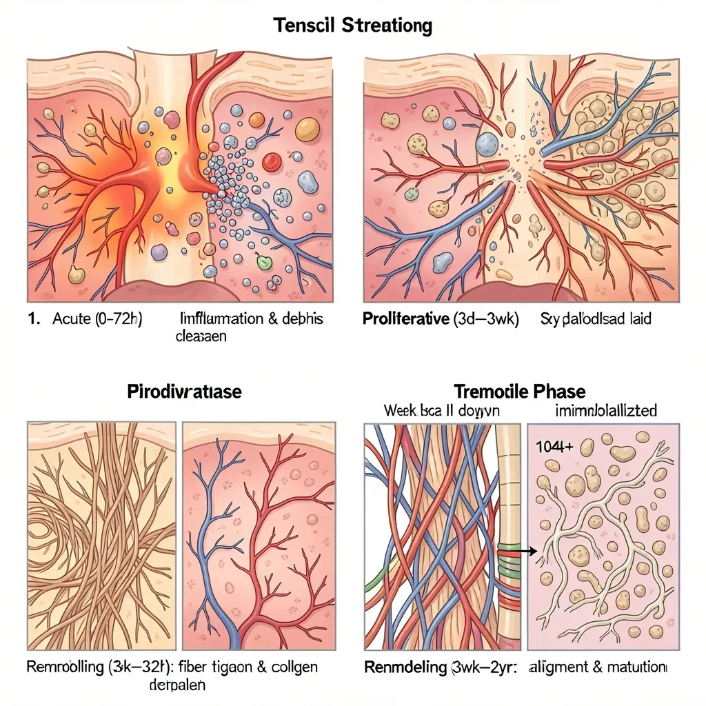 The Three Phases of Tissue Healing