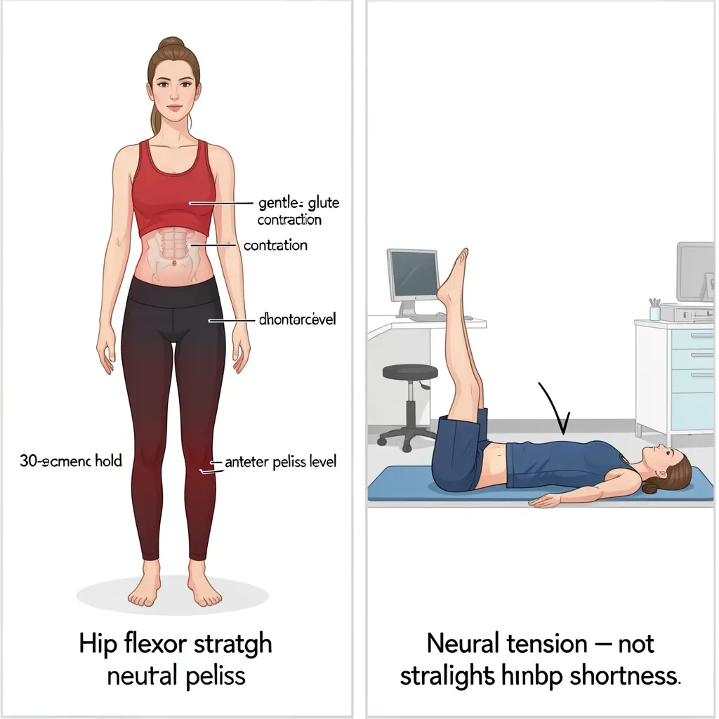 Hip Flexor Stretch vs. Neural Tension Test