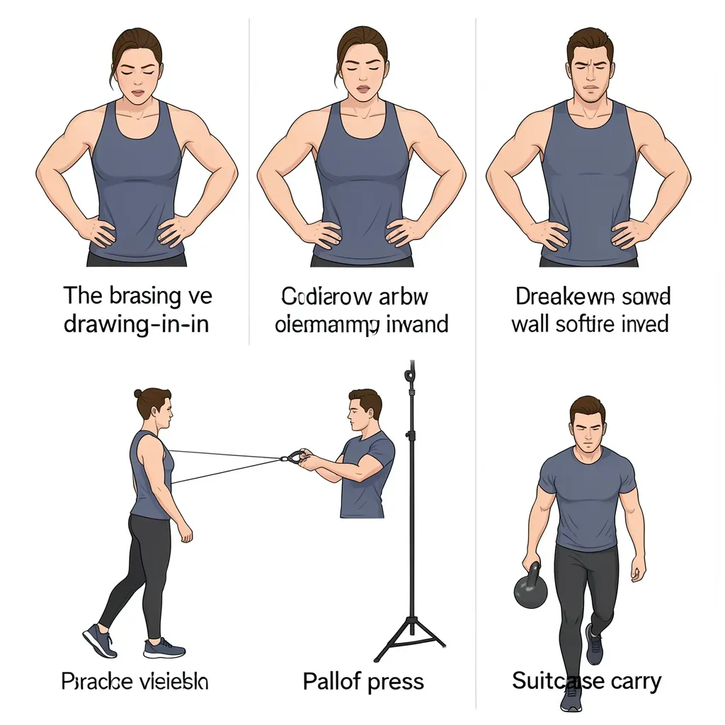 Bracing vs. Drawing In and Progressive Core Loading