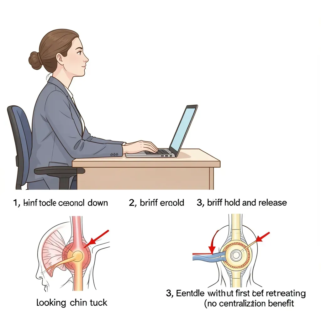 Cervical Retraction Exercise Demonstration