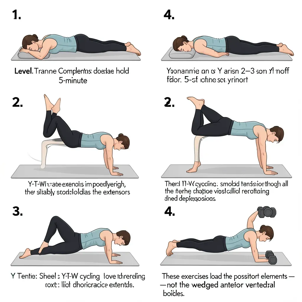 Prone Thoracic Extension Progression for Scheuermann's Kyphosis