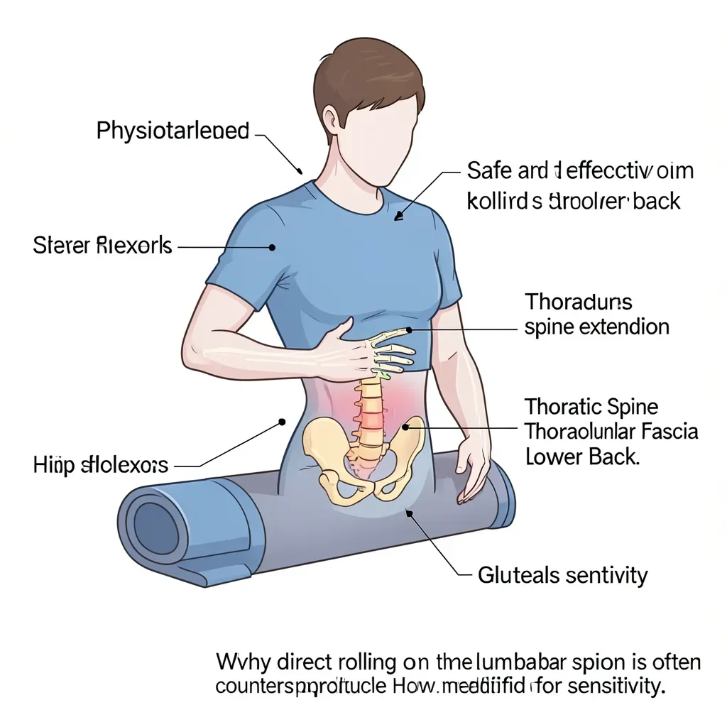 How to Use a Foam Roller for Lower Back Stiffness
