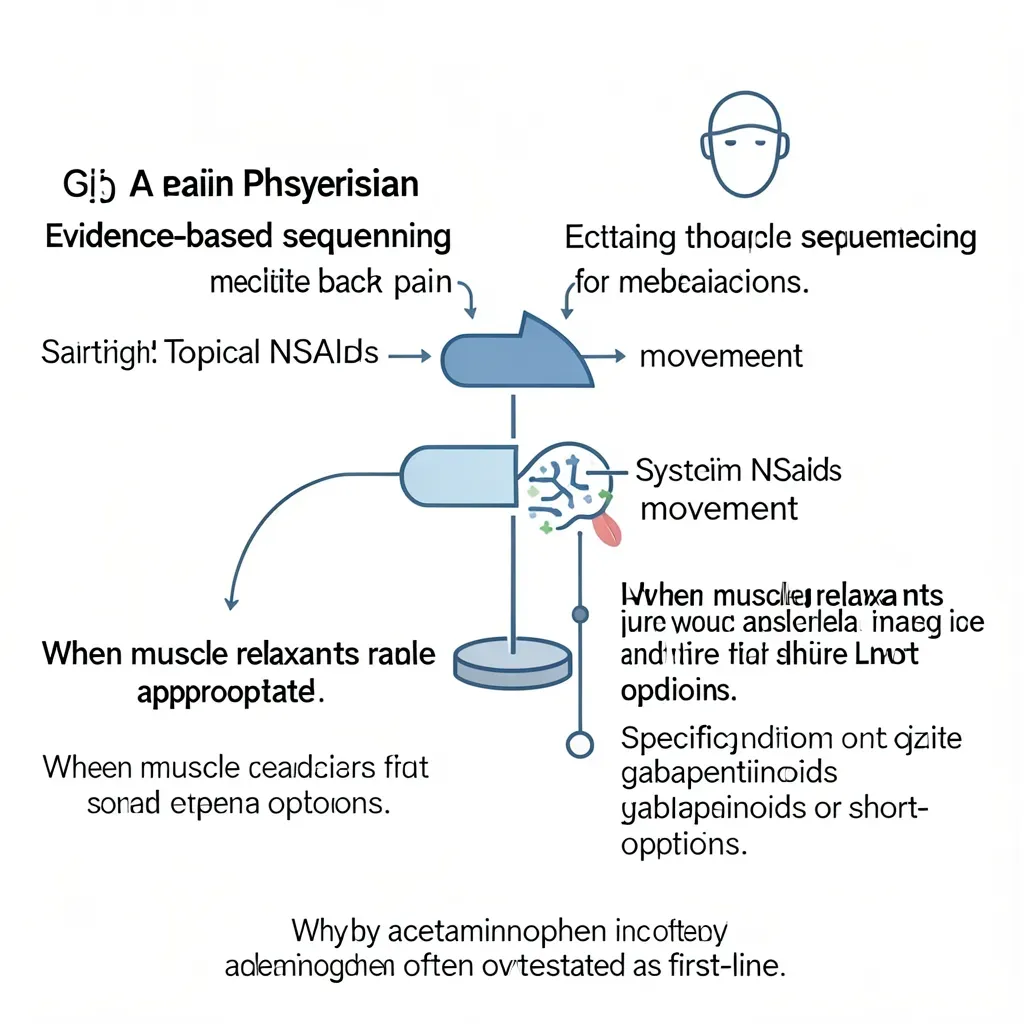 The Medication Ladder for Back Pain