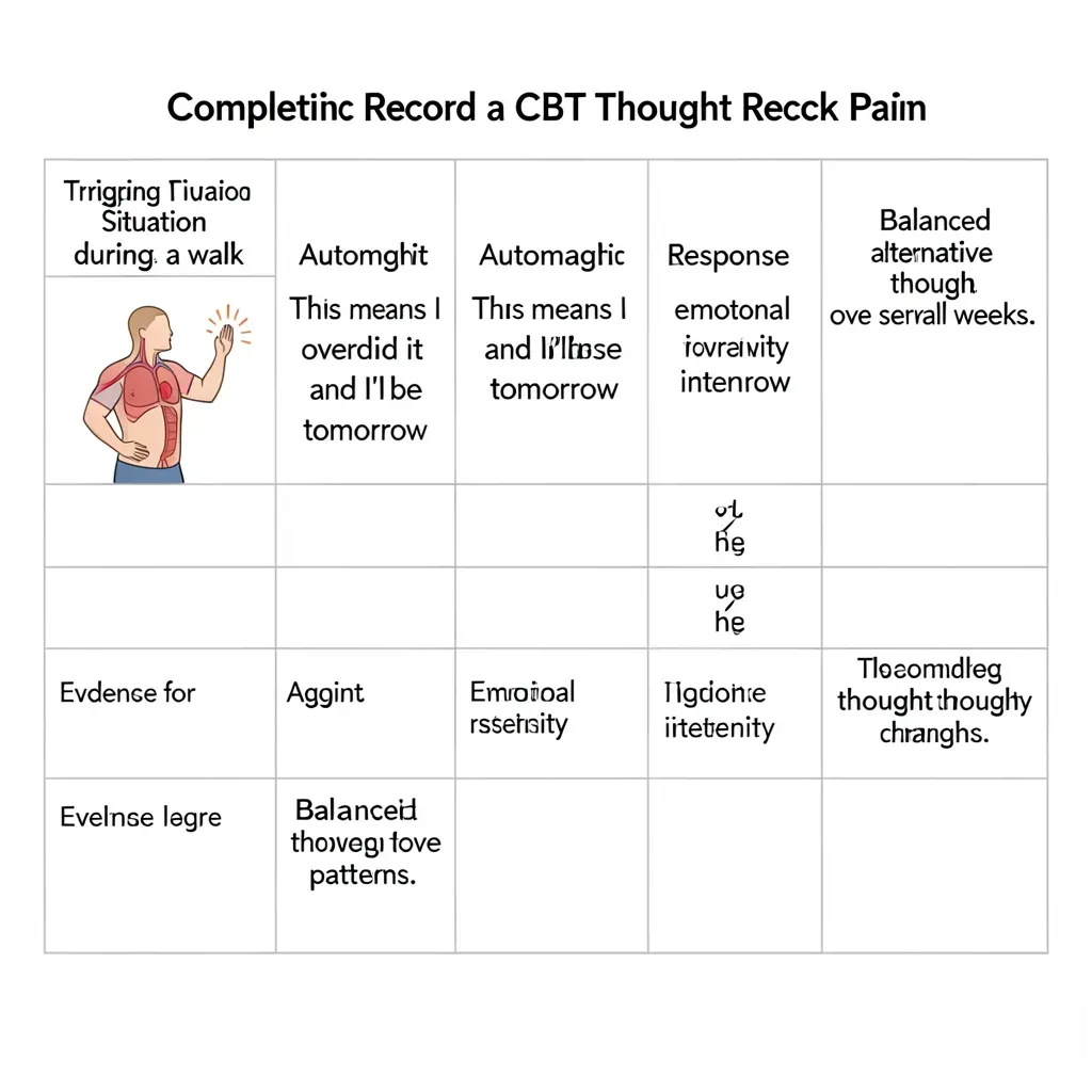 The CBT Thought Record for Chronic Pain