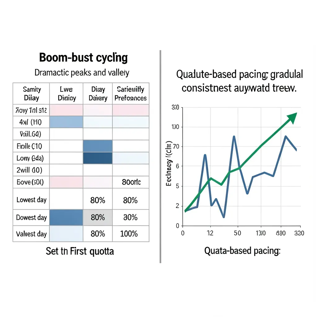 Quota-Based Pacing in Action: Setting Your Baseline and Weekly Progressions